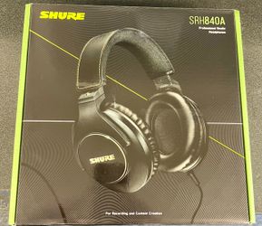 Shure SRH840A Professional Monitoring Headphones