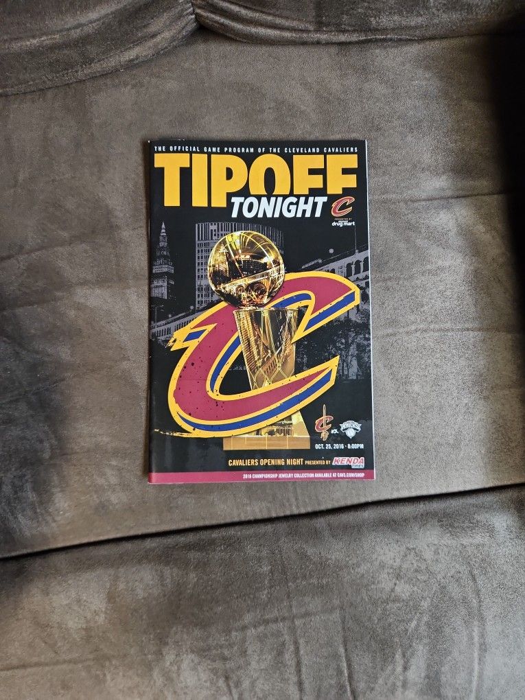 Cleveland Cavaliers 2016 Championship Tipoff Opening Night