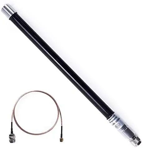 Oukeione LoRa Antenna 3dBi Gain Gateway Outdoor Omnidirectional LoRaWan Glass Fiber Antenna.