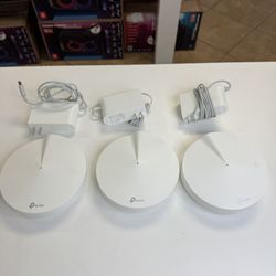 TP Link Deco M9 Plus AC2200 Whole Home Mesh Wi-Fi System 3 Units