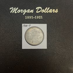 1900 Morgan Silver Dollar
