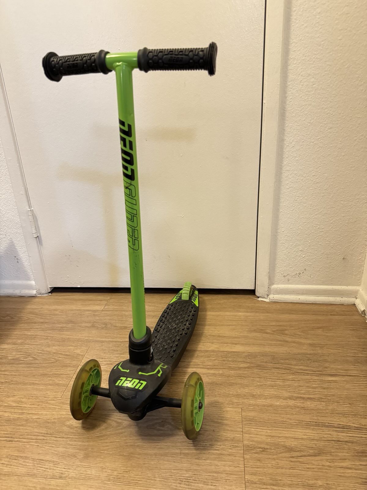 Neon Glider 3-Wheel Kick Scooter for Kids