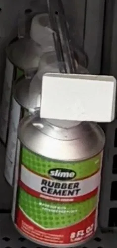 Slime 8oz Tire Repair Rubber Cement (3-Pack) - Brush Top Can - OBO