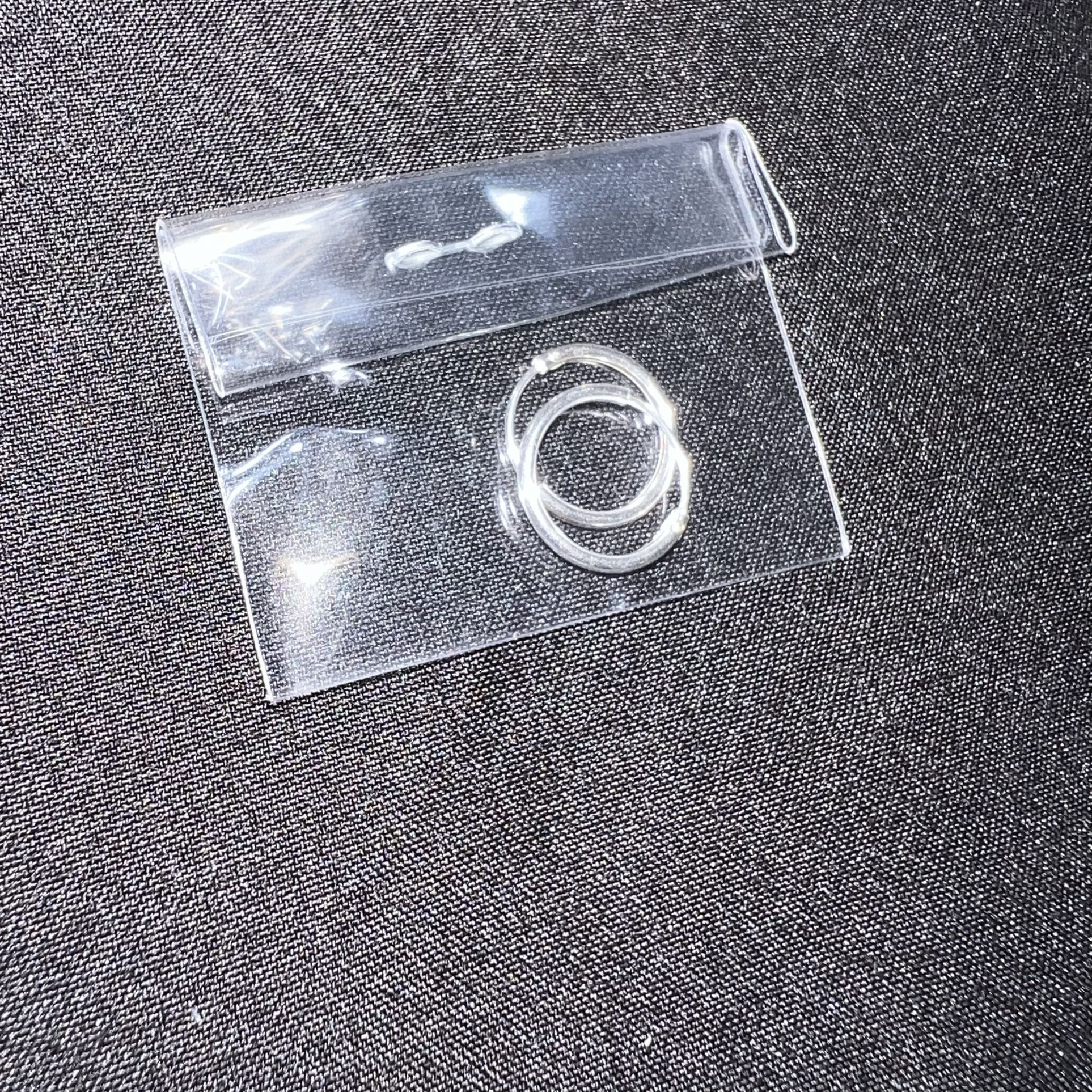 Hoop Earrings Sterling Silver