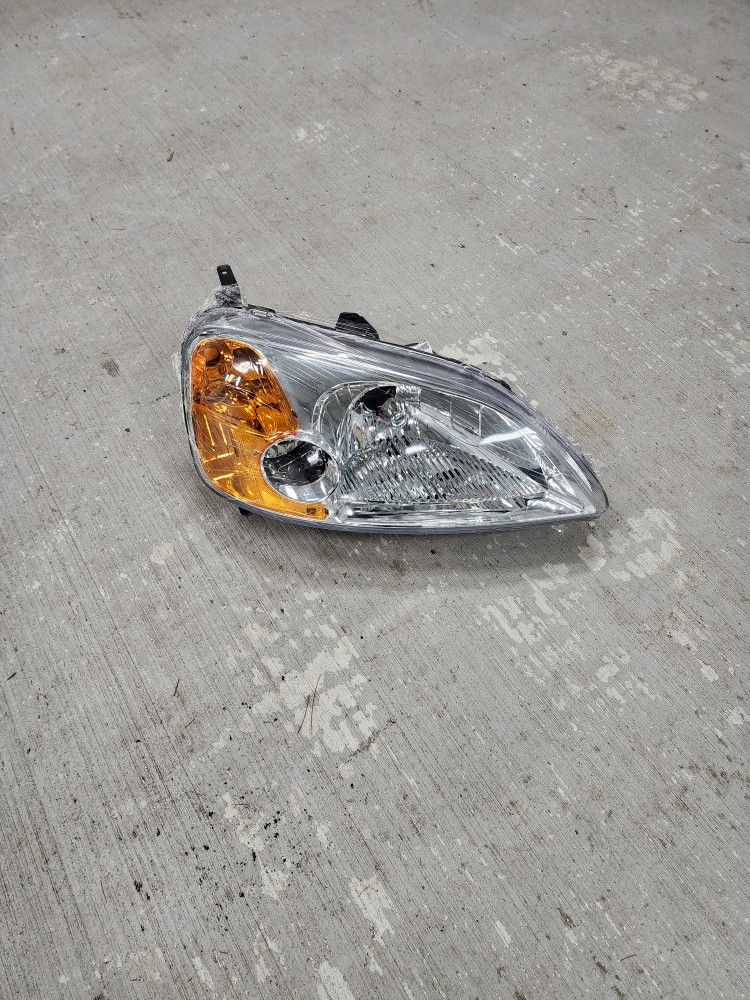 2001-2003 Honda Civic Passenger Side Headlight