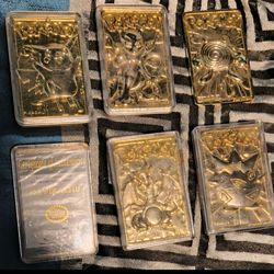 Pokemon Gold plated from 2000 bk
