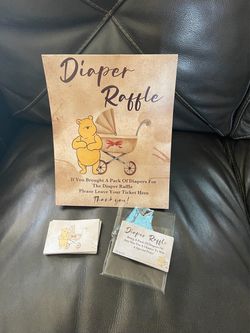 Winnie the Pooh diaper riffle sign