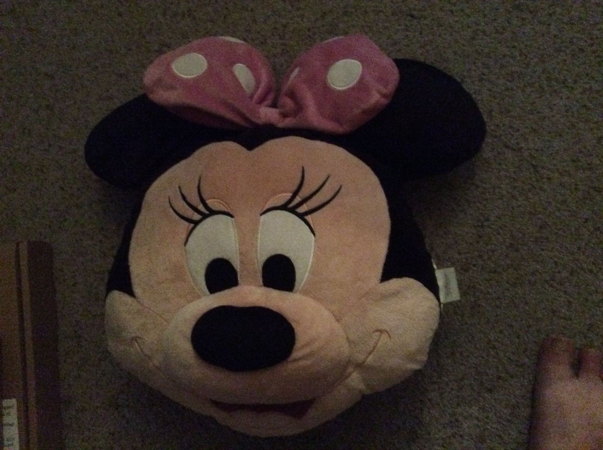 Minnie pillow from Disney store