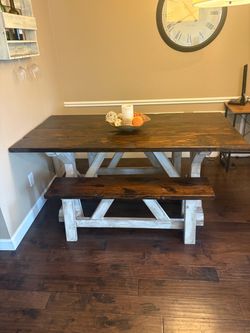 Dinning table and kitchen table