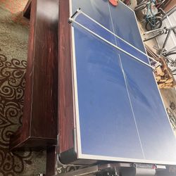 3-in-1 Game Table: Ping Pong, Pool And Air Hockey