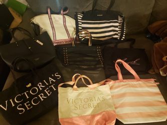 Victorias secret bags. Will sell seperate or all together. Bags diff prices