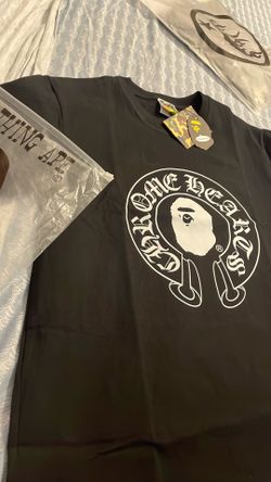 chrome hearts bape shirt