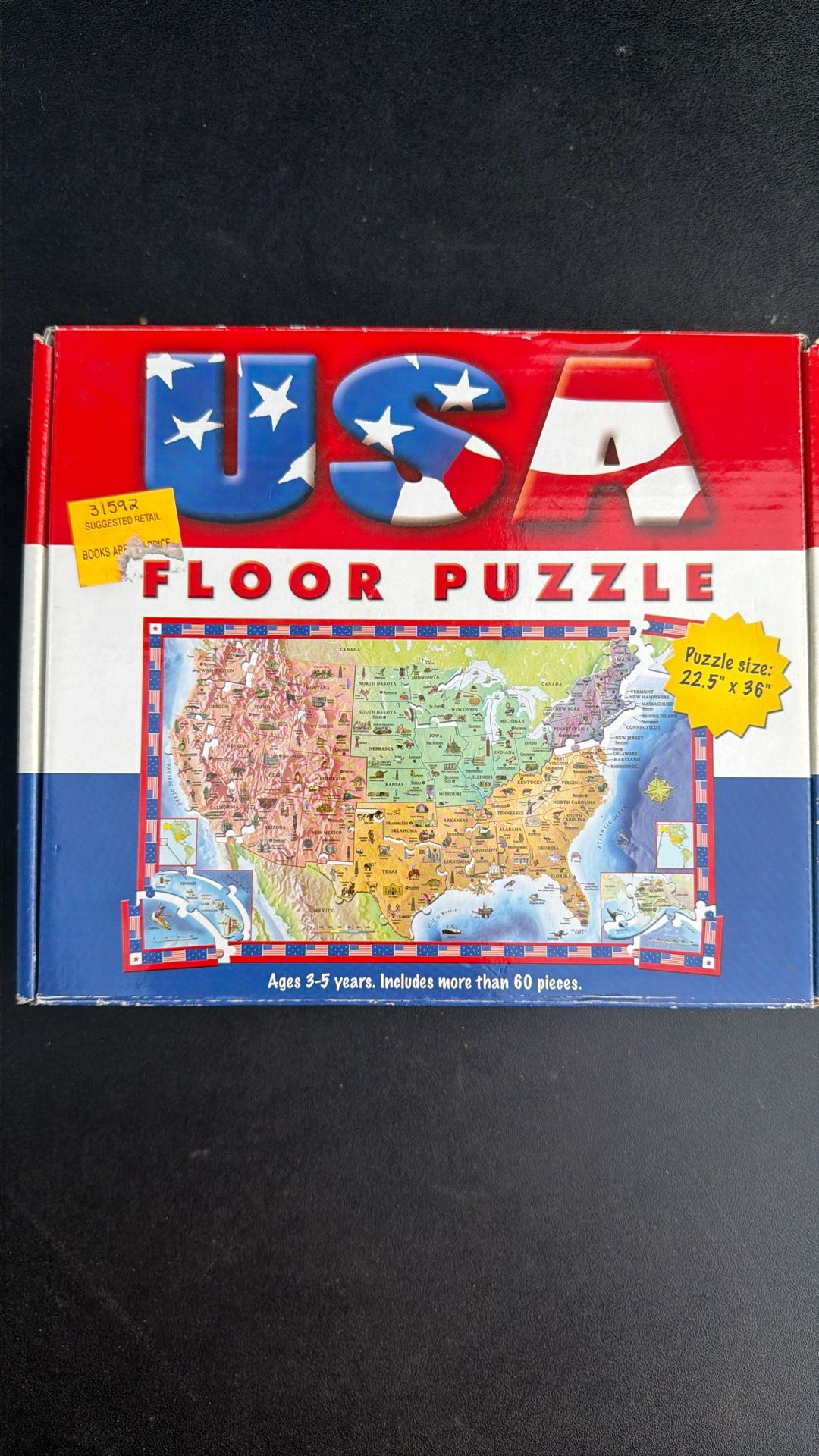 USA Floor Puzzle