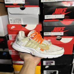 Nike Off White Presto White size 10 USED But Clean