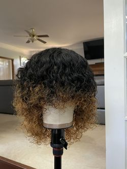 Wig 100% Human Hair