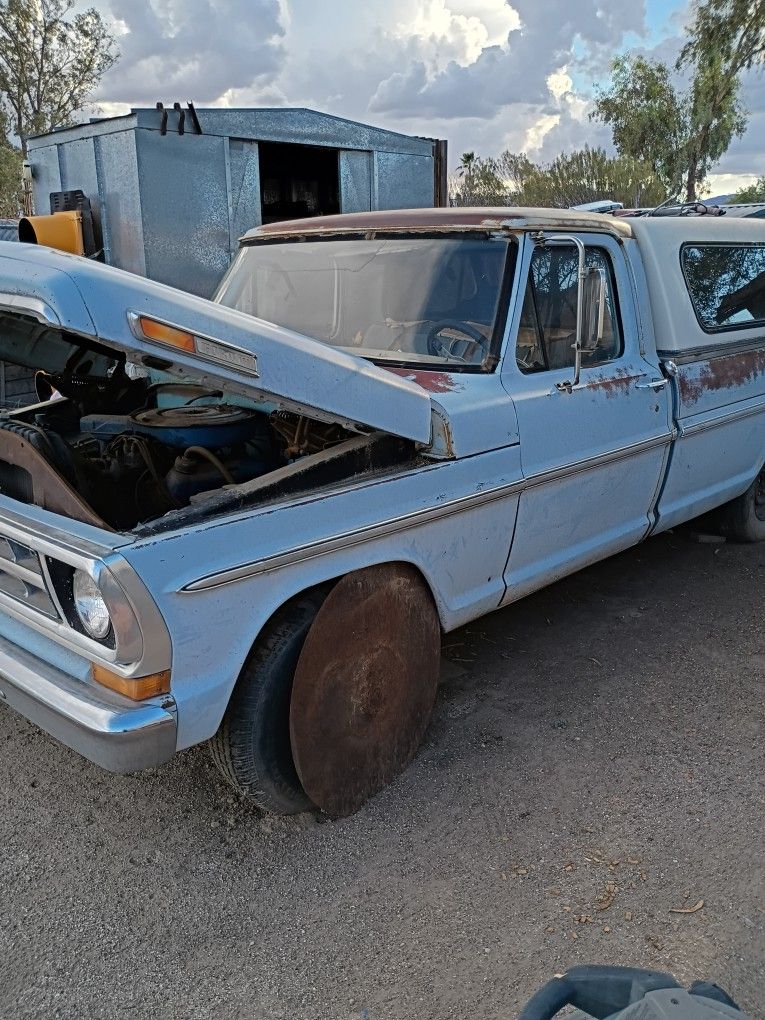 1971  Ford 100 With Original 302 Engine.