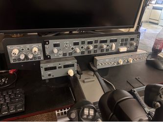 PDMG 737 MCP/Radio/lightstack with stand