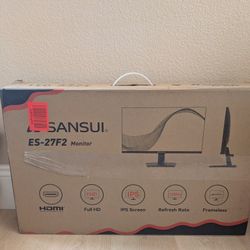 SANSUI 27" FHD  Gaming Monitor (never been used)