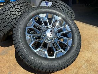 FREE DELIVERY 4x NEW GMC Sierra 2500HD Chevy Denali Ultimate AT4 22" Chrome OE STYLE NEW TIRES