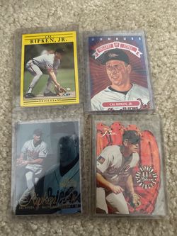 Cal Ripken Jr. Baseball Card Lot of 4