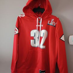 Kanas City Chiefs Hooded Sweatshirt Medium 