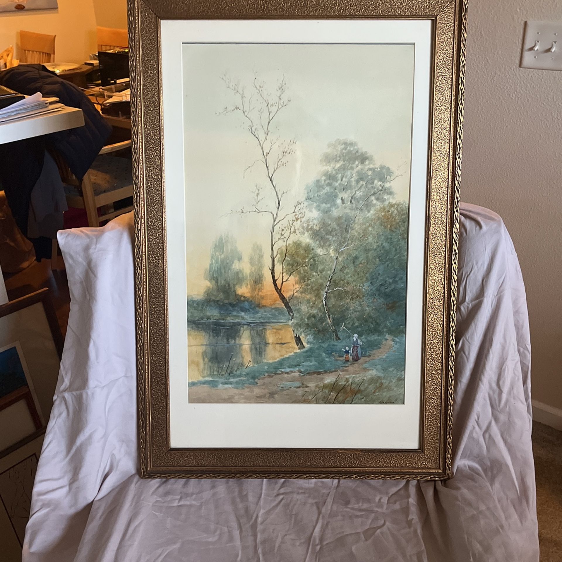 original Wm. Clausmann 21x32. beautiful frame