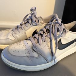 Nike Air Jordan 1 Low Golf Shoes - Size 9
