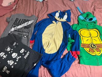 Sonic bendy and teenage ninja turtle 7/8 bundle