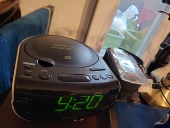 Sony Dream Machine clock/radio