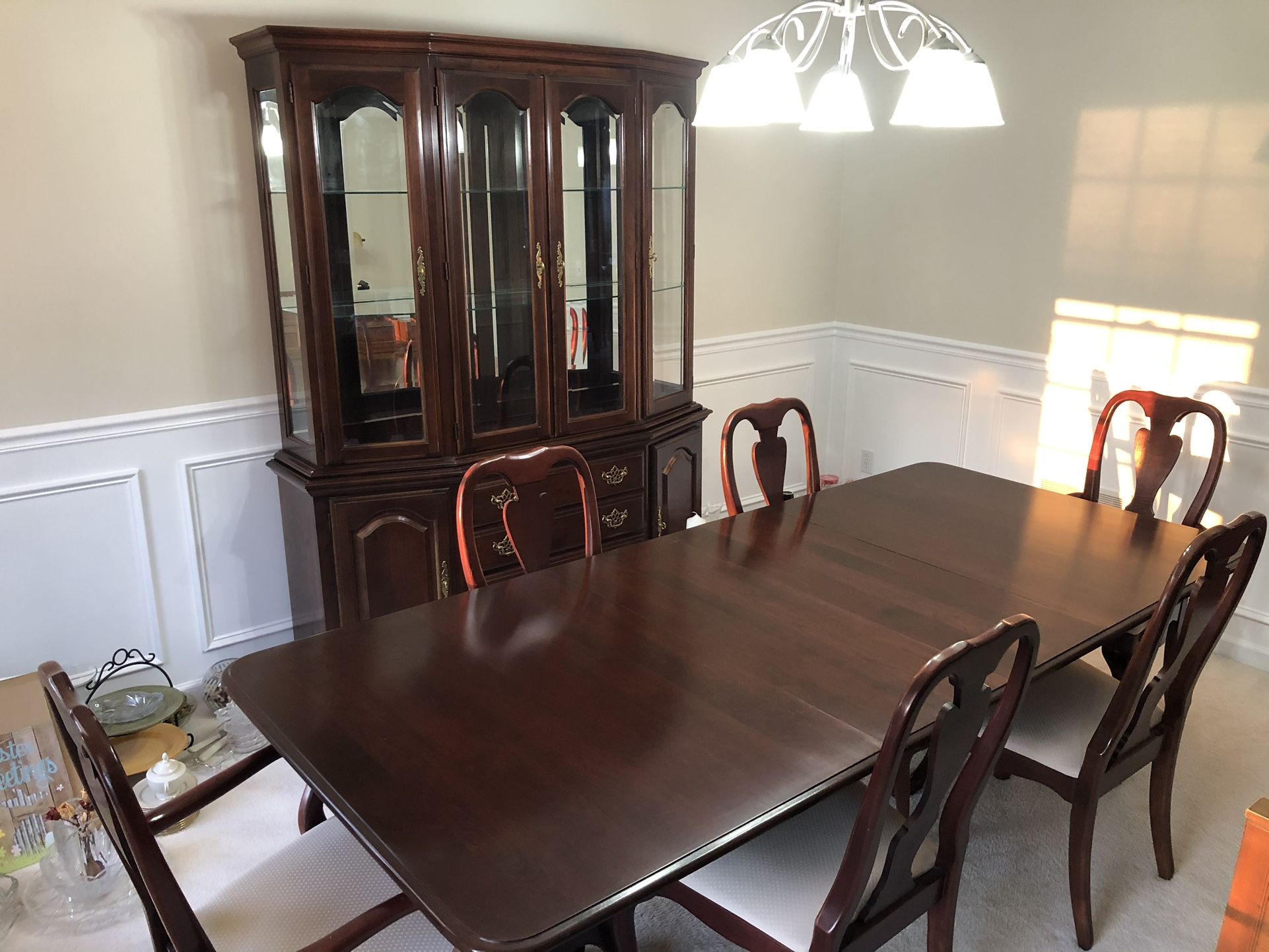 Solid Cherry Dining Room Set 