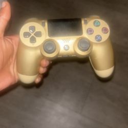 Gold PS4 Controller 