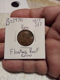🇺🇸" Famous Floating Roof " A. L. Penny. ( 1970="S") Wt:3.17 ( W. / Errors.)