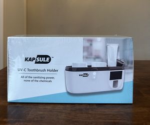 Kap Sule UV-C Toothbrush Holder