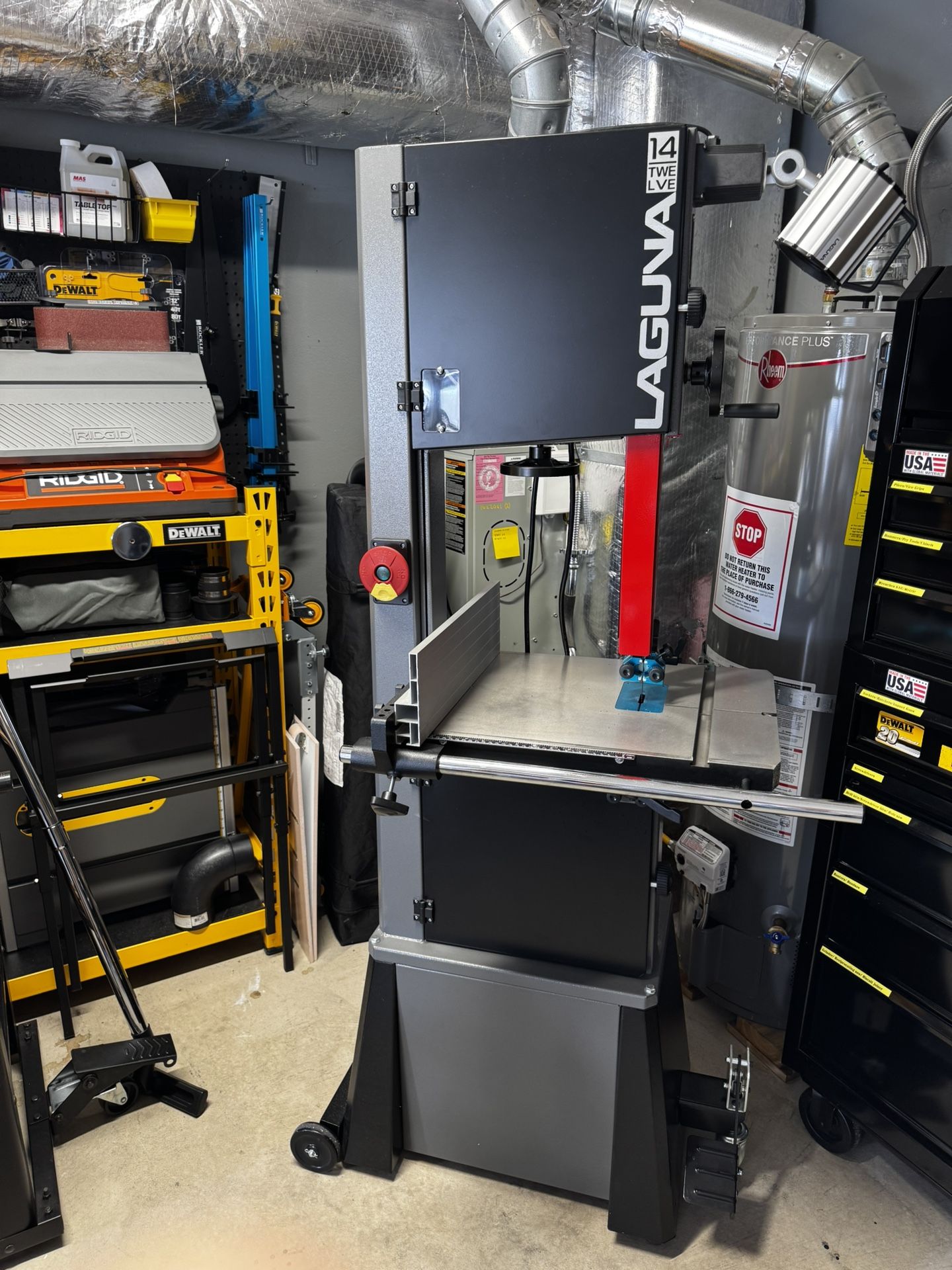 Laguna 14/12 Bandsaw Loaded!