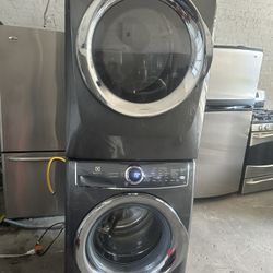 Electrolux front load washer &. Electrolux front load gas dryer set stainless steel 