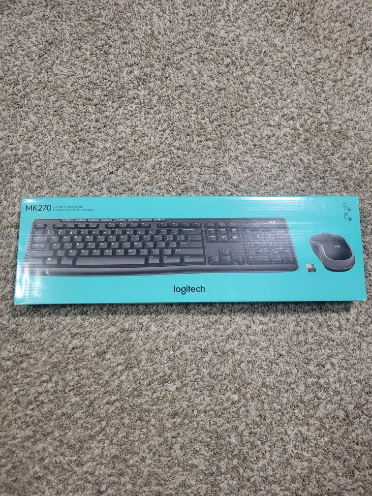 Logitech MK270 Full-size wireless Combo (Brand NEW)