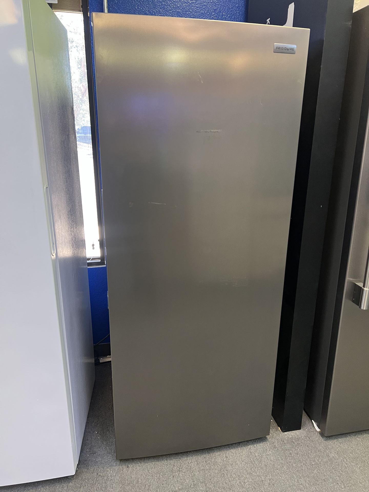 Frigidaire Grey Upright Freezer