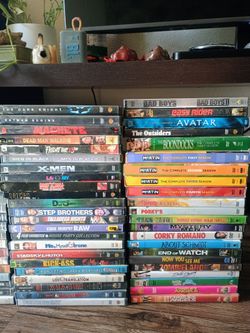 DVDs $2 Each VIDEO GAMES $4 Each