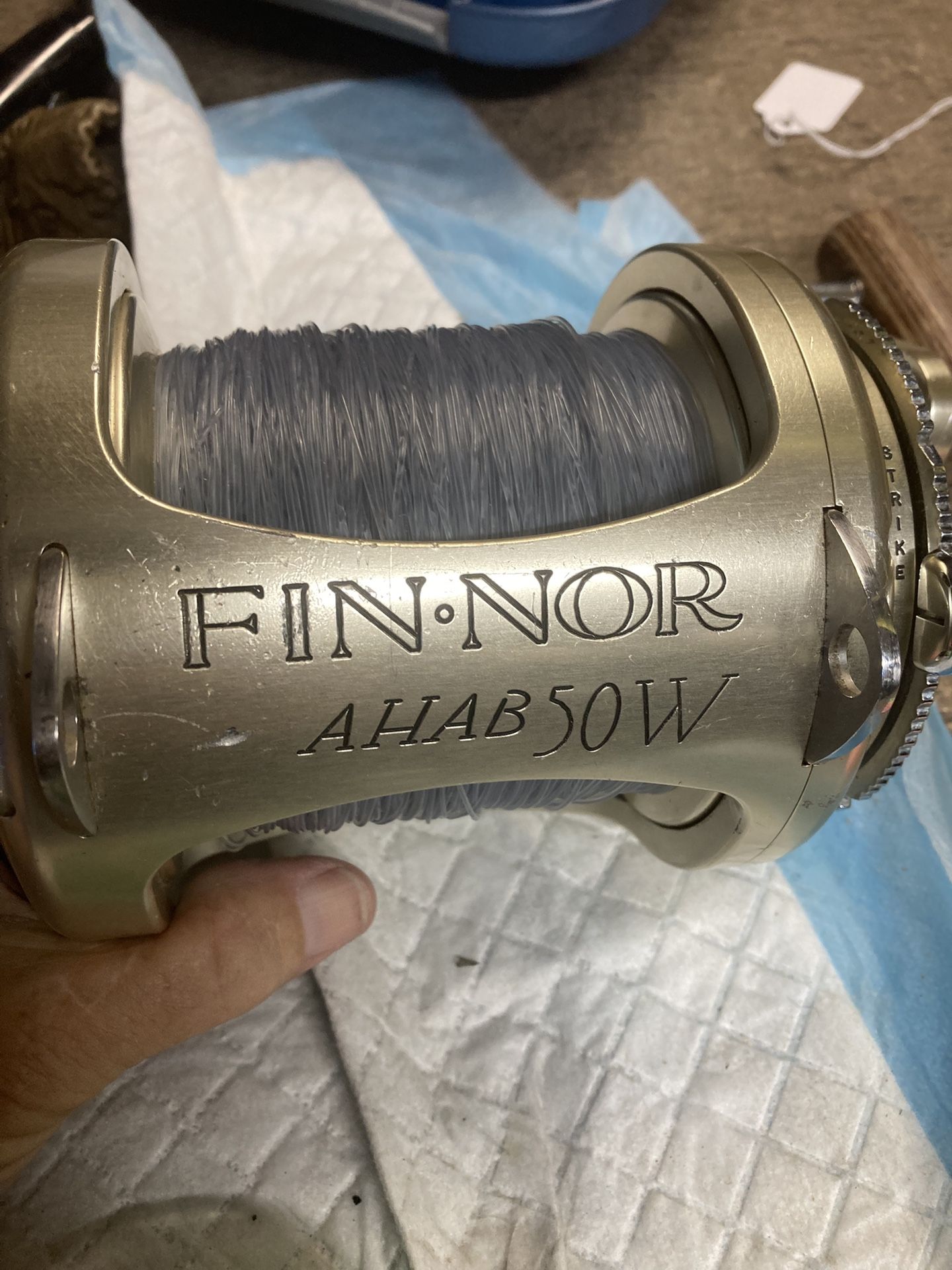 Fin Nor Ahab 50 Reel Single Speed for Sale in Hemet, CA - OfferUp