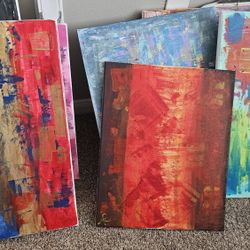 Handpainted Acrylic Paintings 