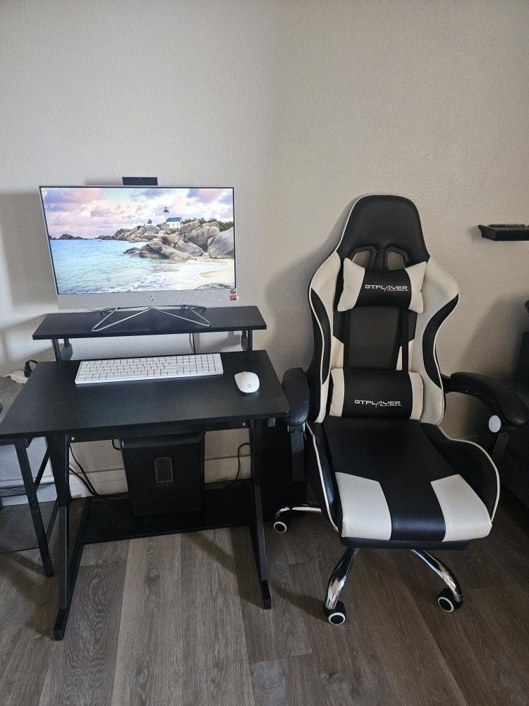 Full Set HP computer With Gamer Chair