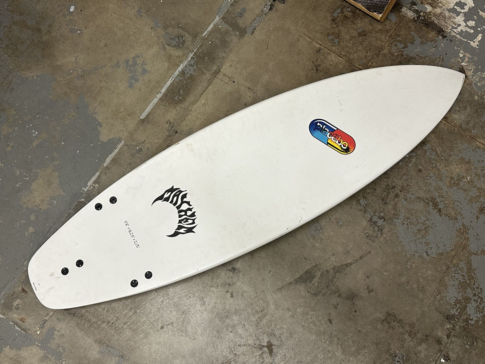 LOST MAYHEM RNF EVOLUTION placebo Lost Mayhem Placebo Surfboard 5'8”