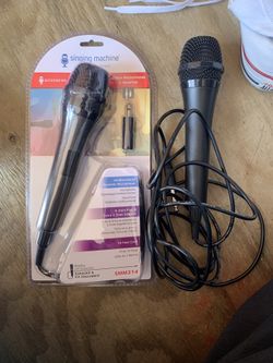 Karaoke Microphonesr (2 Pack) – Singing Machine + Extra Mic