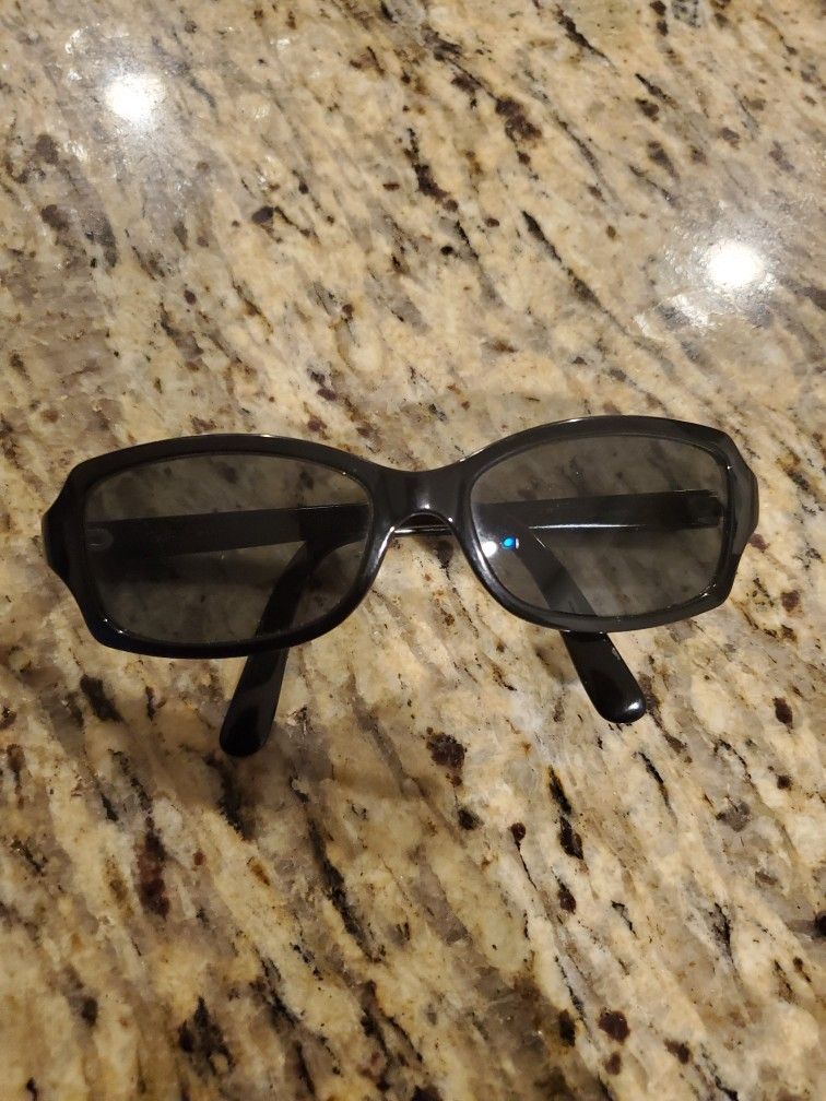 Ray Ban RITUALS PANDE Rectangle Black Sunglasses, Made In Italy