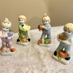 Vintage Bisque Figurines