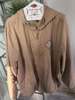 Brixton "Claxton Crest" Brown Jacket Xl 