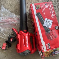 CRAFTSMAN 20-volt Leaf Blower 340-CFM 90-MPH Battery Handheld 2 Ah BRAND NEW 