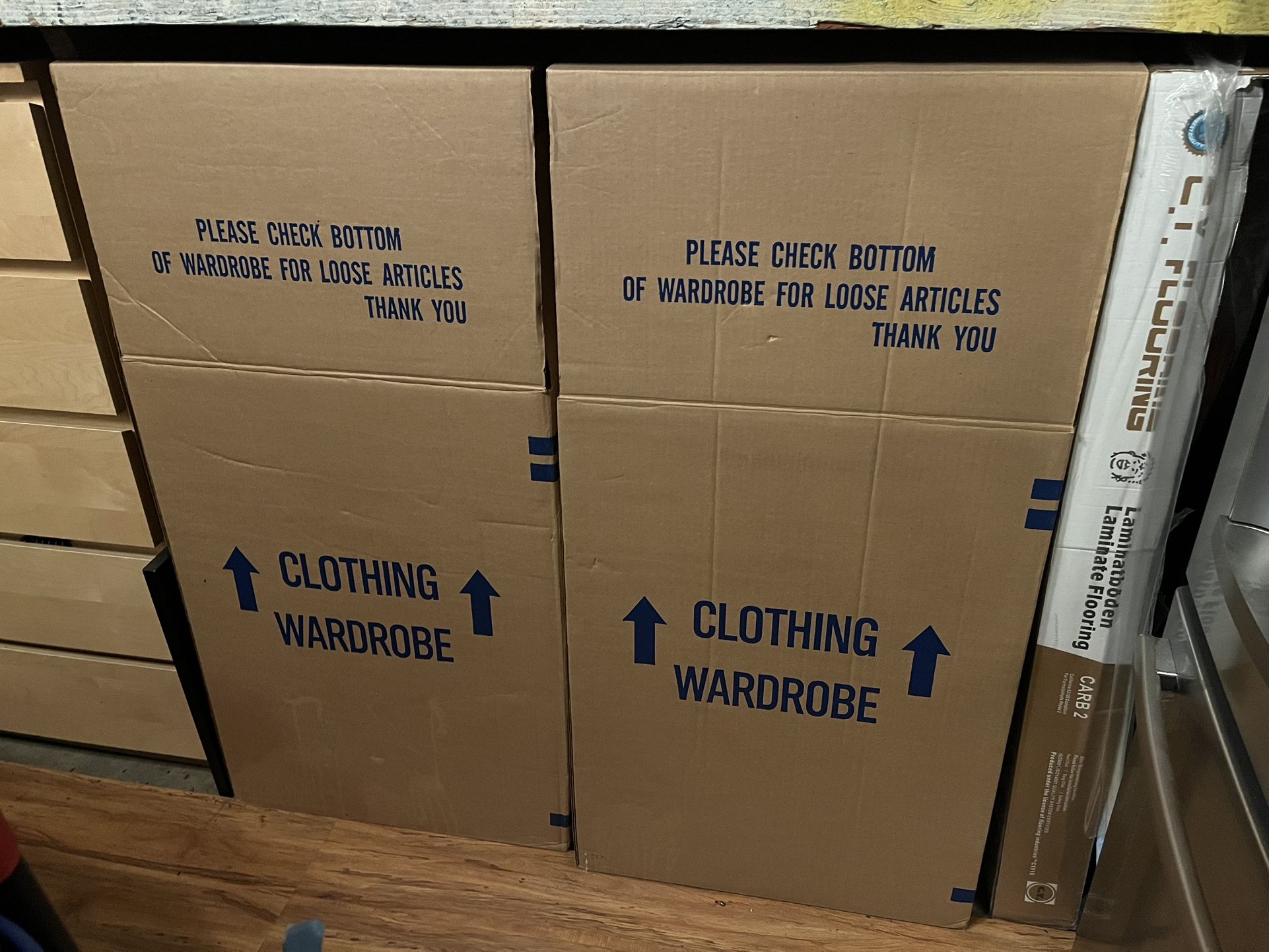 XL Clothing Wardrobe Moving Box