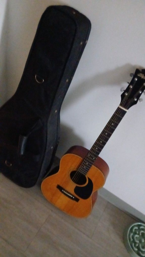 D'Agostino Collector's Guitar With Guitar Case