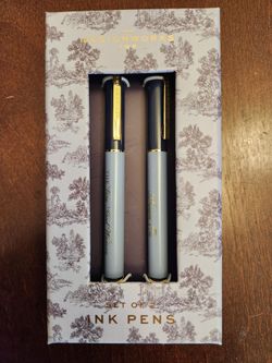 Set of 2 ink pens in gift box